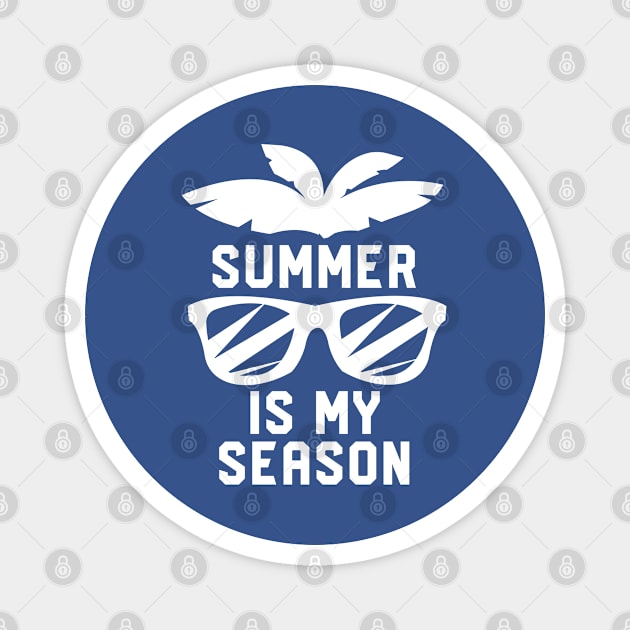 Summer Is My Season #4 Magnet by SalahBlt